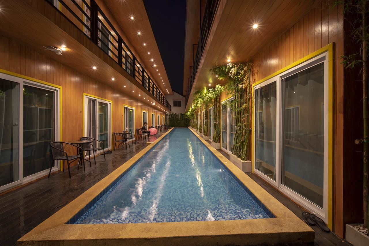 Resort V - MRT Huai Khwang Bangkok Exterior foto